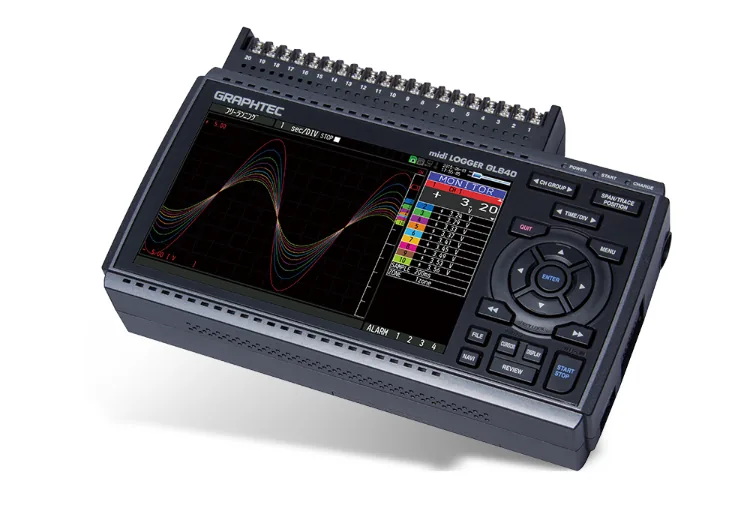 Логгер данных Graphtec Corporation MIDI Logger GL840-WV C