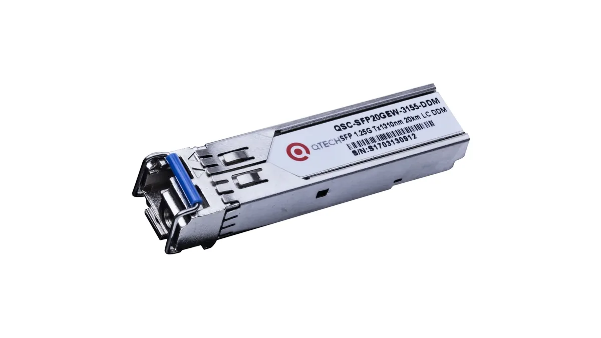 Оптический модуль SFP WDM BIDI QTECH QSC-SFP20GEW-3155-DDM