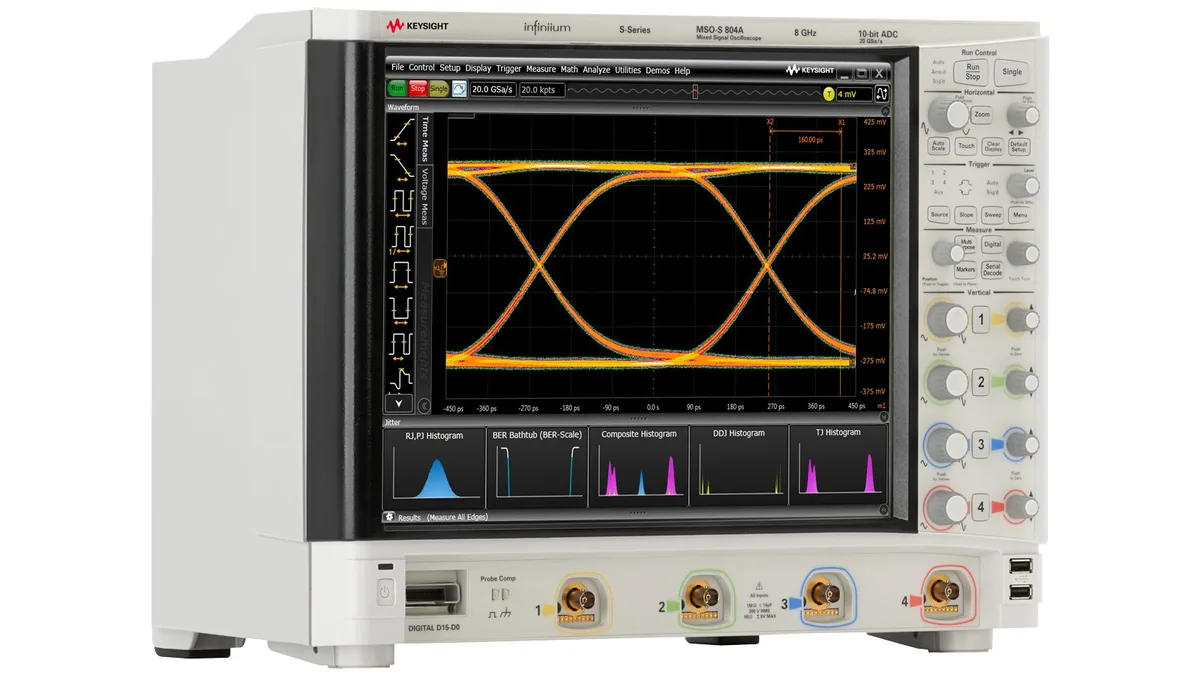 Осциллограф высокого разрешения Keysight DSOS804A