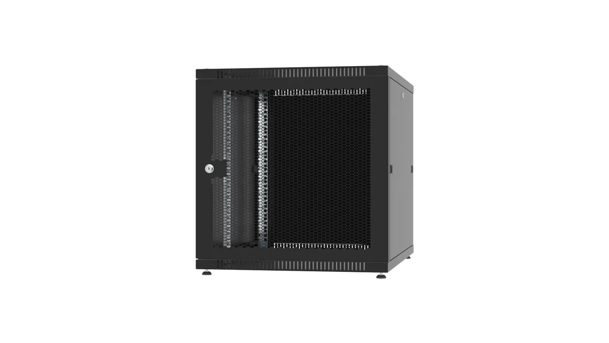 Шкаф разборный напольный QTECH RECQL-6126-P-M-BK