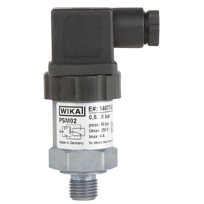 Реле WIKA PSM02 NBR -0.85...-0.15 бар