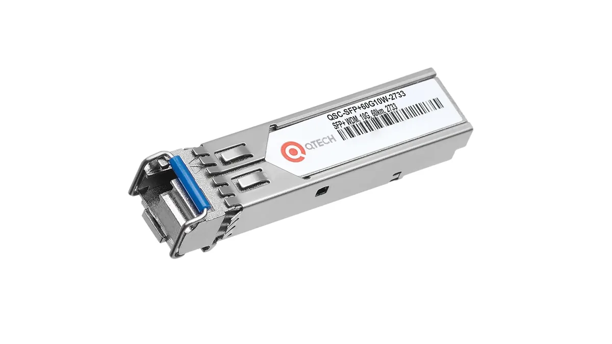 Оптический модуль SFP+ WDM BIDI QTECH QSC-SFP+60G10W-2733