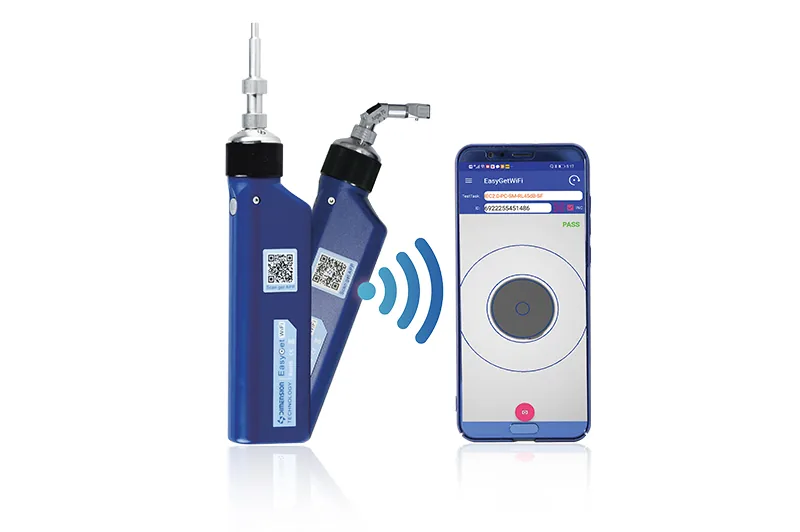 Беспроводной детектор торцов оптоволокна Dimension EasyGet WiFi Wireless Fiber