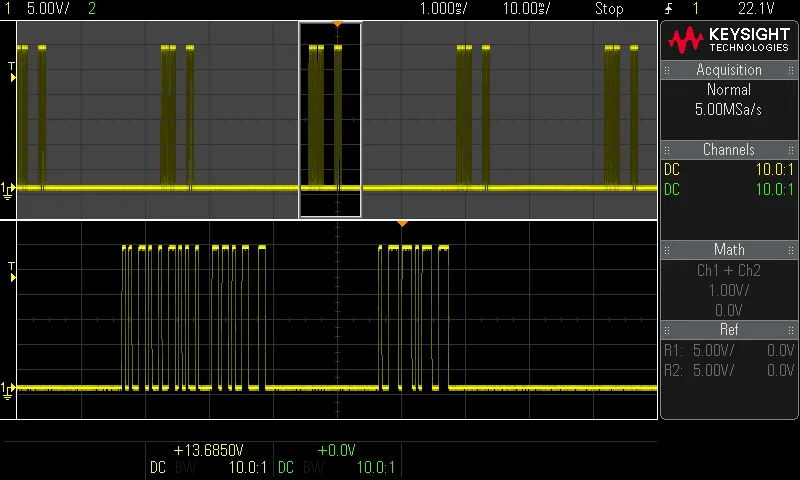 Встроенный последовательный запуск и анализ Keysight DSOX1EMBD
