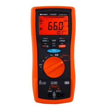 Измеритель сопротивления изоляции для телекоммуникационных систем Keysight U1452AT