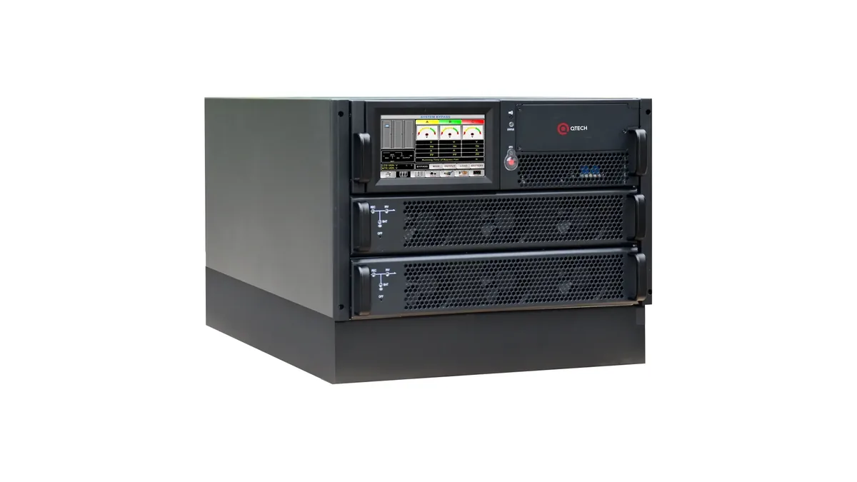 Модульный ИБП QTECH QPS-OLX-RT-20-SKM