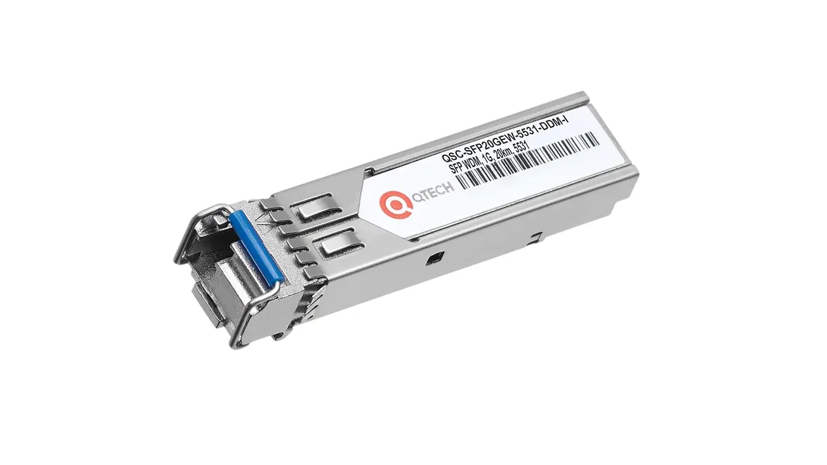Оптический модуль SFP QTECH QSC-SFP20GEW-5531-DDM-I