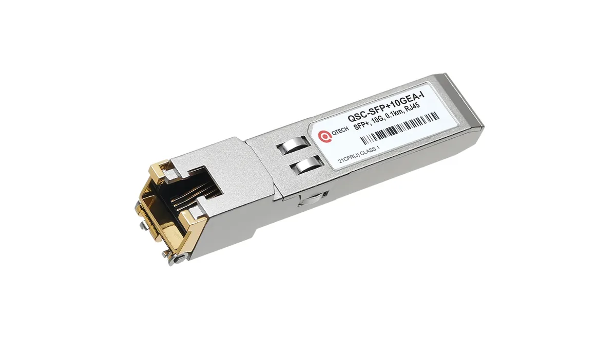 Медный модуль QTECH QSC-SFP+10GEA-I