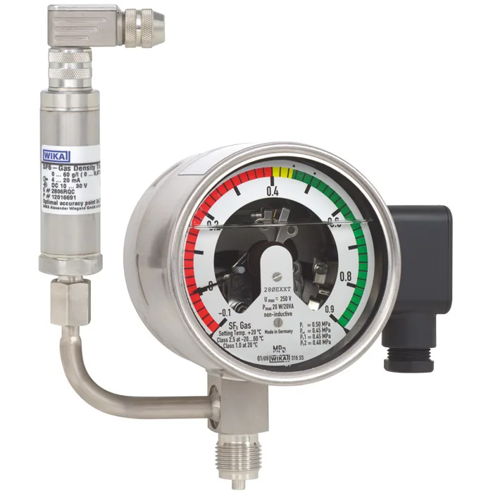 Датчик плотности элегаза WIKA GDM-100-TA