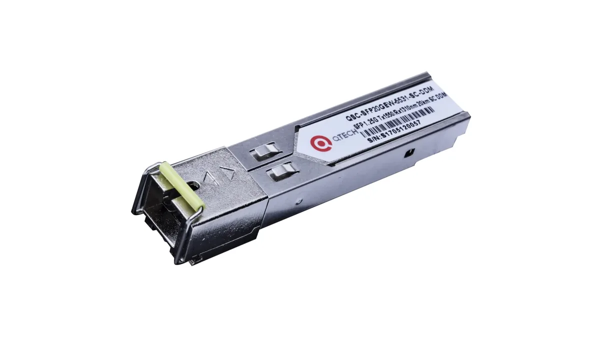 Оптический модуль SFP WDM BIDI QTECH QSC-SFP20GEW-5531-SC-DDM