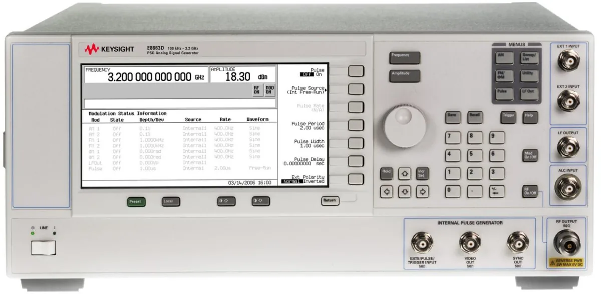 Генератор ВЧ-сигналов аналоговый PSG Keysight E8663D