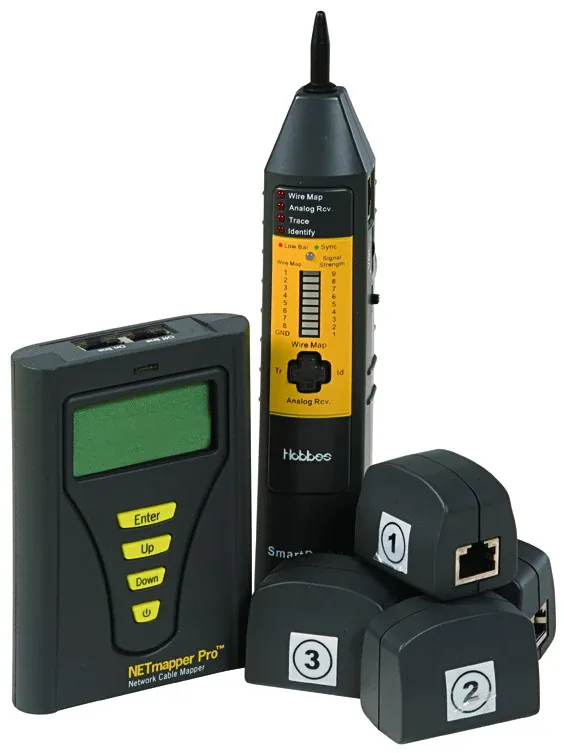 Тестер сетевых кабелей Hobbes 256850PK NETmapper Pro Kit